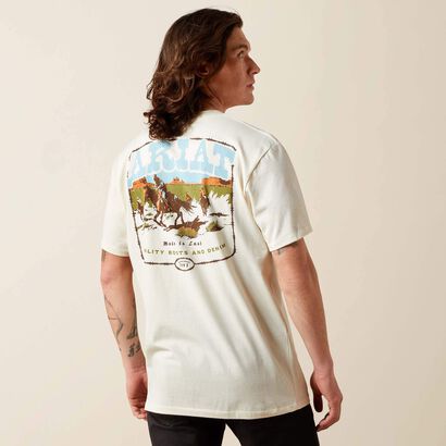 10065901 ARIAT PULP WESTERN T-SHIRT