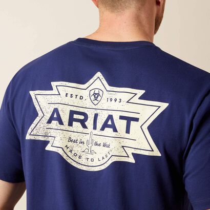 10065904 ARIAT MESA MOTIF LOCKUP T-SHIRT