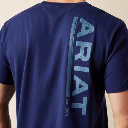 10065905 ARIAT NEW VERTICAL LOGO T-SHIRT