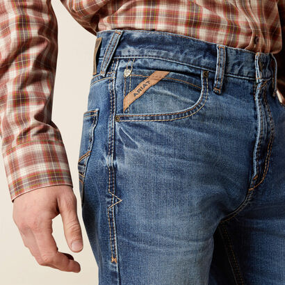 10065923 M7 SLIM REBEL CLASSIC RISE STRAIGHT LEG JEANS ARIAT