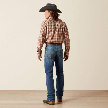 10065923 M7 SLIM REBEL CLASSIC RISE STRAIGHT LEG JEANS ARIAT