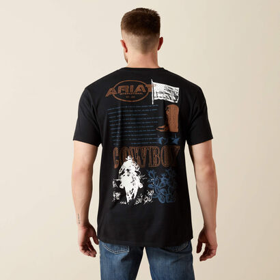 10065936 ARIAT MAXIMAL COLLAGE T-SHIRT