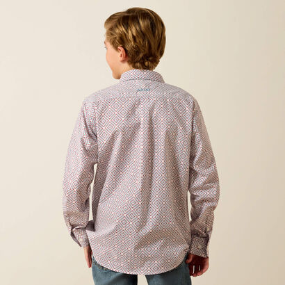 10071174 ARIAT TIERNAN SHIRT BOYS
