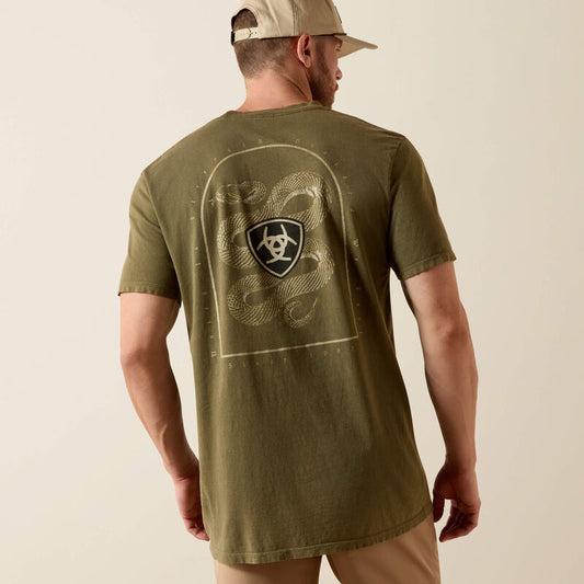 10071191 ARIAT SNAKE CLASSIC FIT T-SHIRT