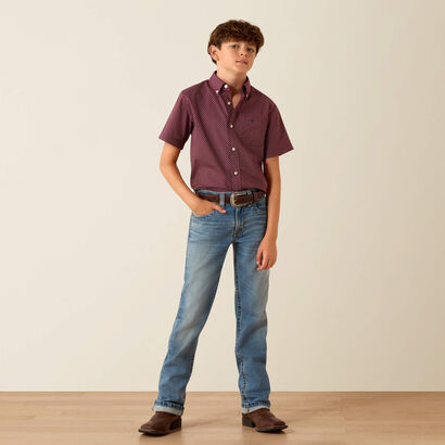 10071675 ARIAT PIPPIN SHIRT BOYS
