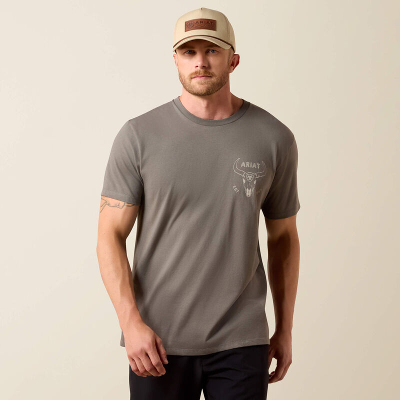 10073415 ARIAT DESERT BADGE TRADITION CLASSIC FIT T-SHIRT