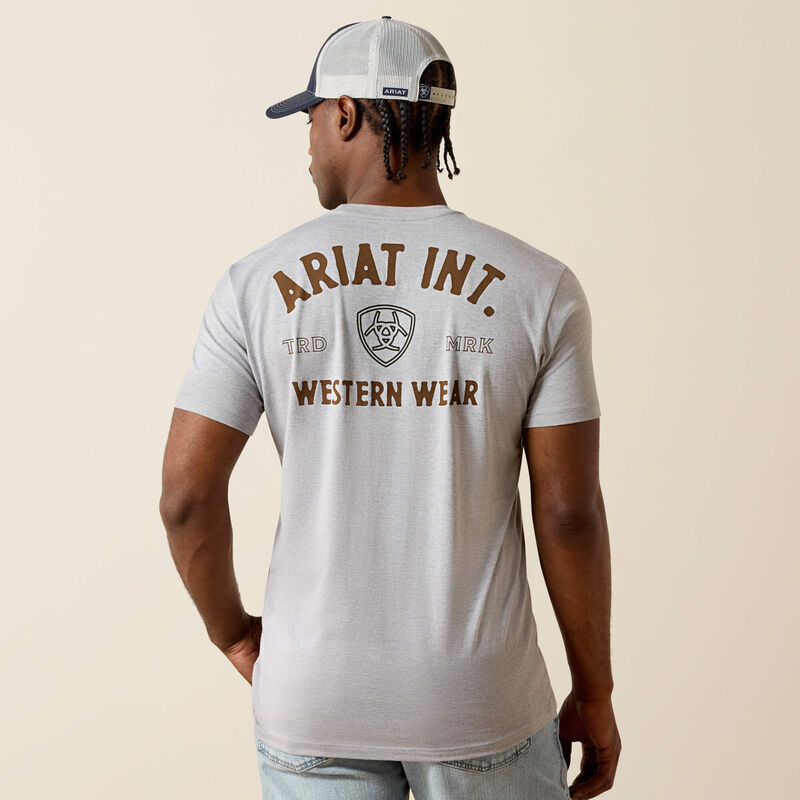 10073960 ARIAT OUTLINE SHOP T-SHIRT