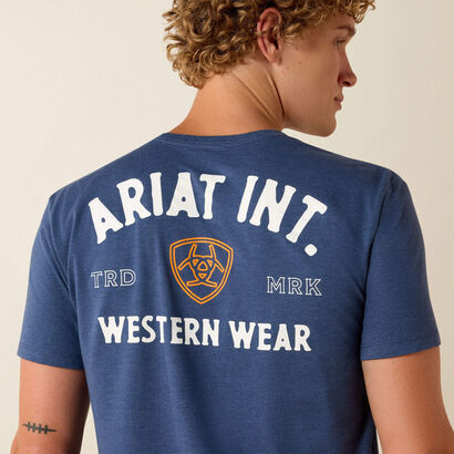 10073961 ARIAT OUTLINE SHOP T-SHIRT