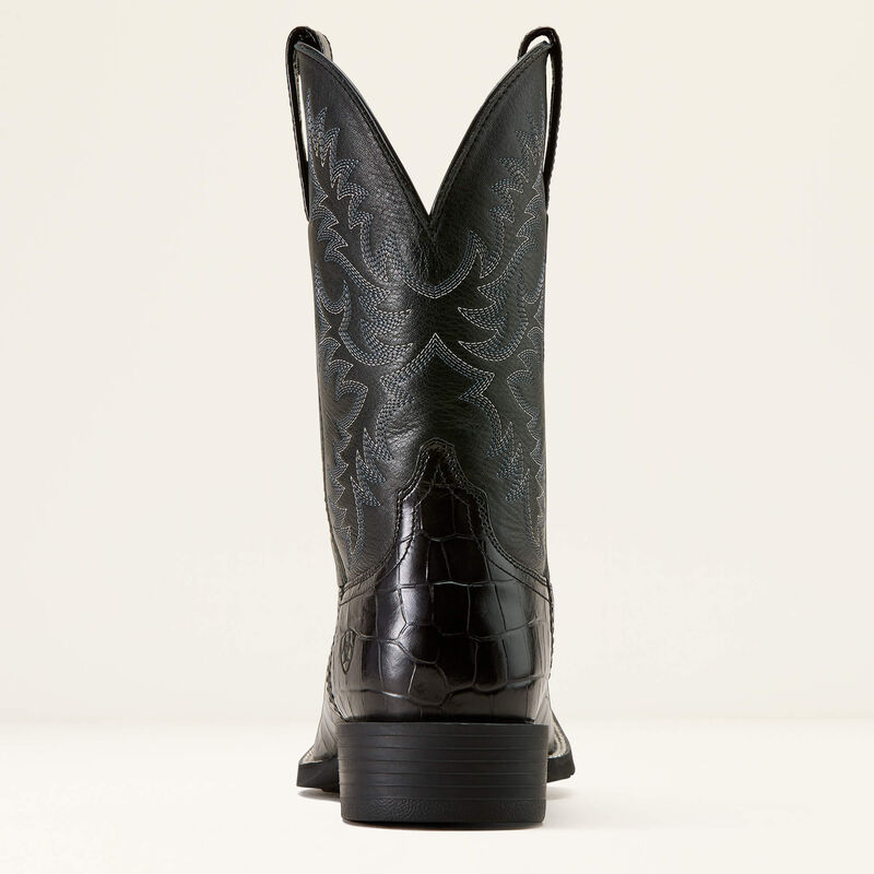 10074166 MNS SPORT LATIGO WIDE SQUARE TOE COWBOY BOOT