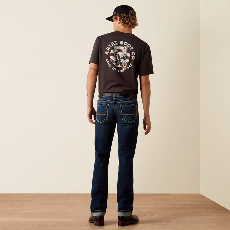 10074791 M8 MODERN CARLINGTON SLIM STRAIGHT LEG JEANS