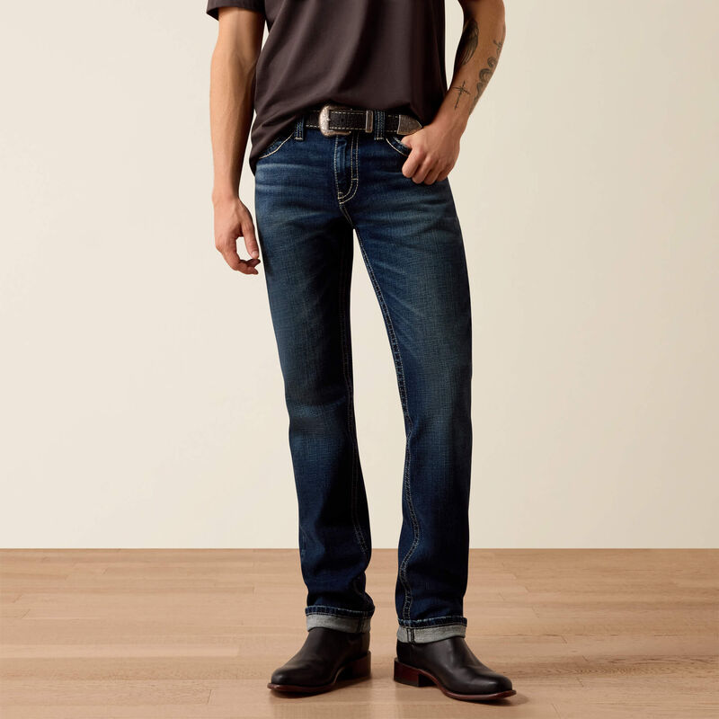 10074791 M8 MODERN CARLINGTON SLIM STRAIGHT LEG JEANS