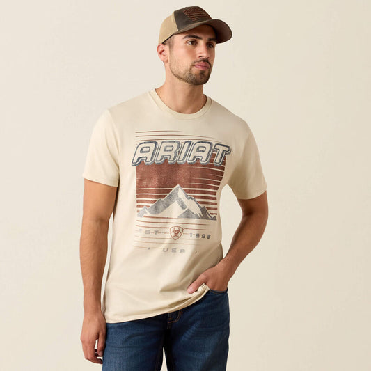 10079270 ARIAT NINETIES COWBOY T-SHIRT