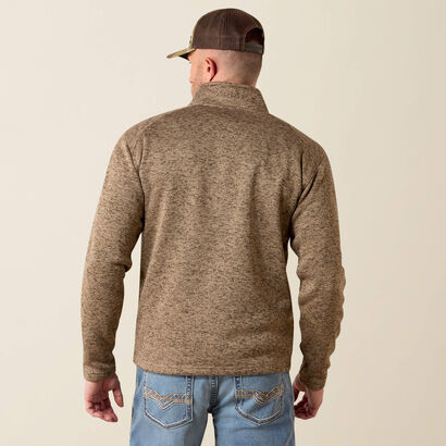 10079435 CALDWELL 1/4 ZIP SWEATER