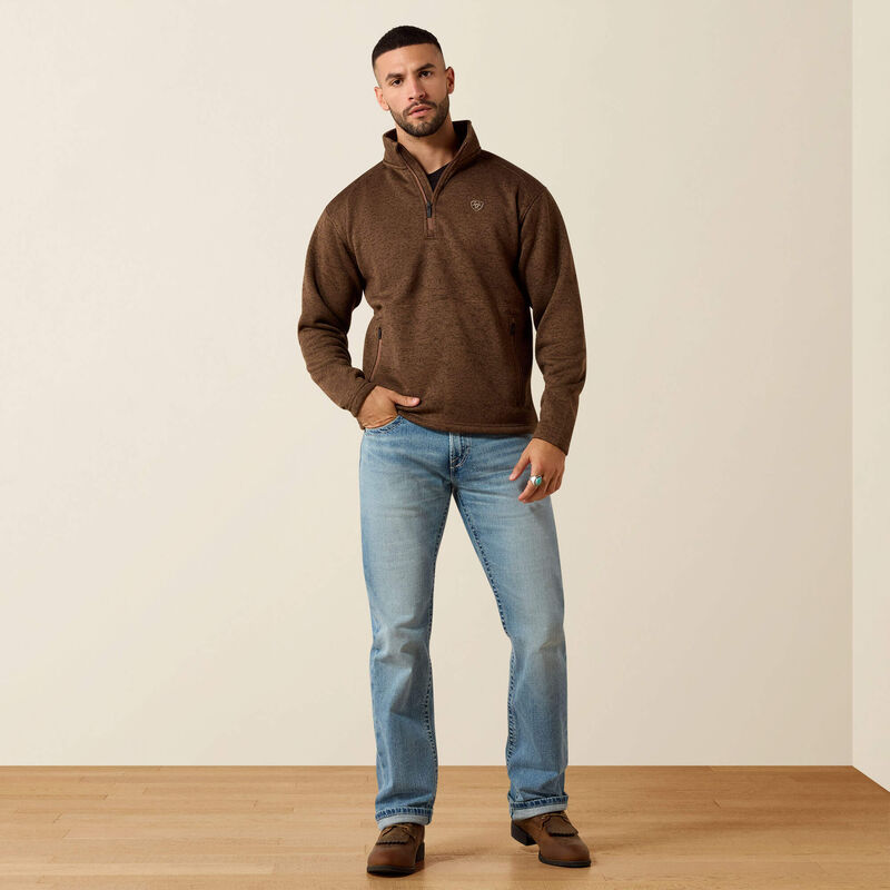 10079644 CALDWELL 1/4 ZIP SWEATER MEN'S