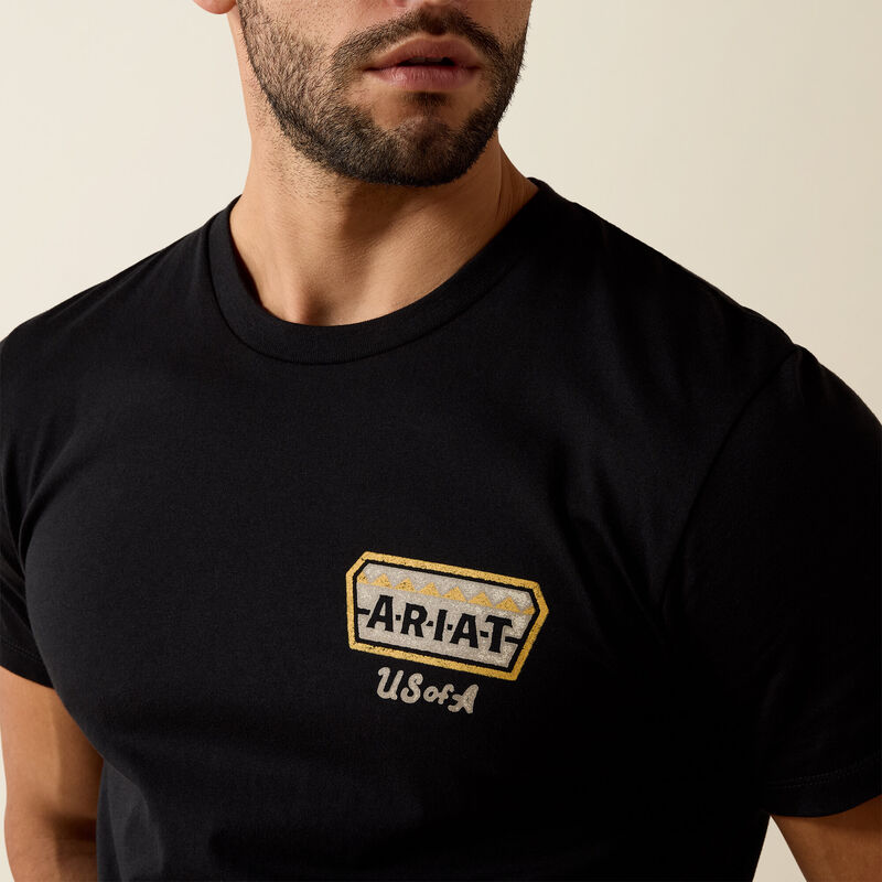 10080684 ARIAT FRONTIER CRAFTED SHORT SLEEVE TSHIRT