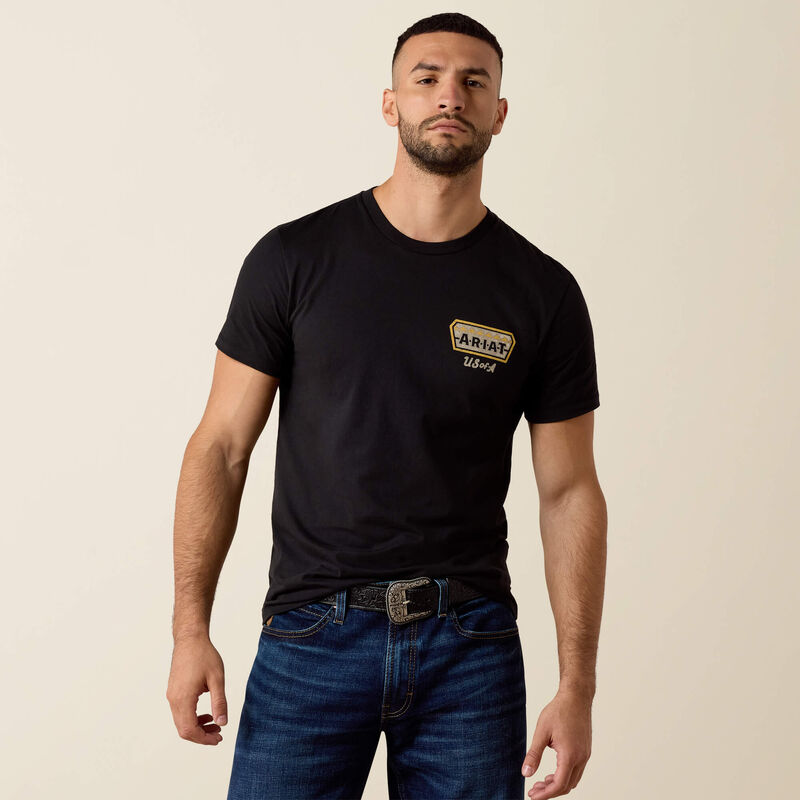 10080684 ARIAT FRONTIER CRAFTED SHORT SLEEVE TSHIRT