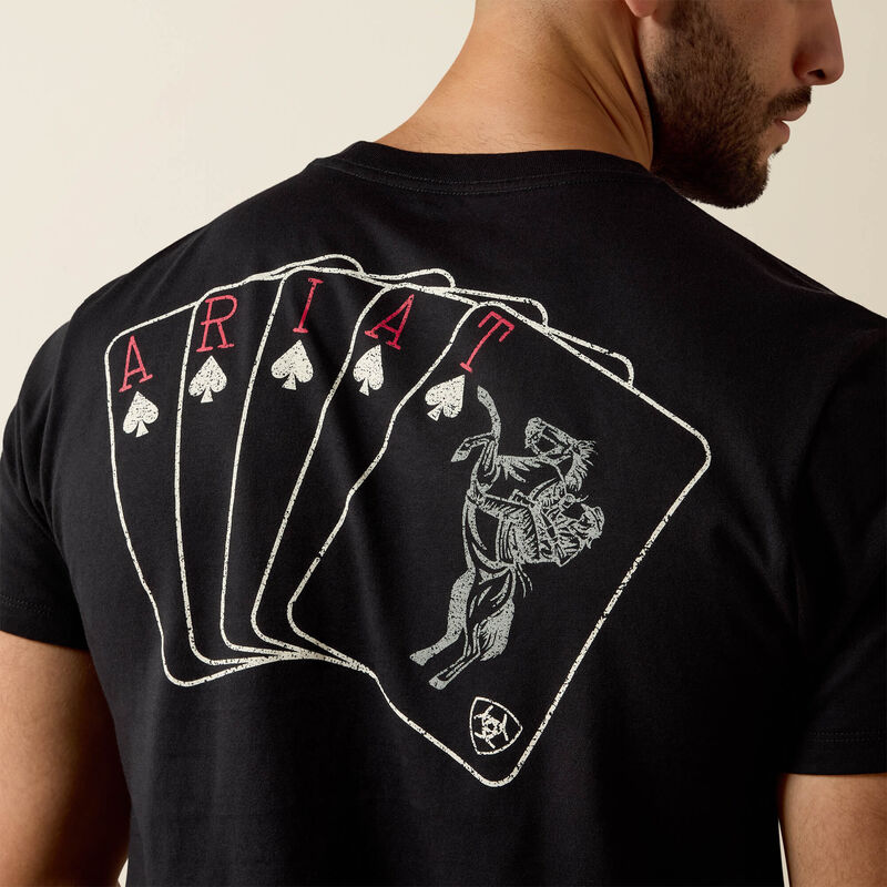 10080686 ARIAT RANCH ROYALTY SHORT SLEEVE TSHIRT
