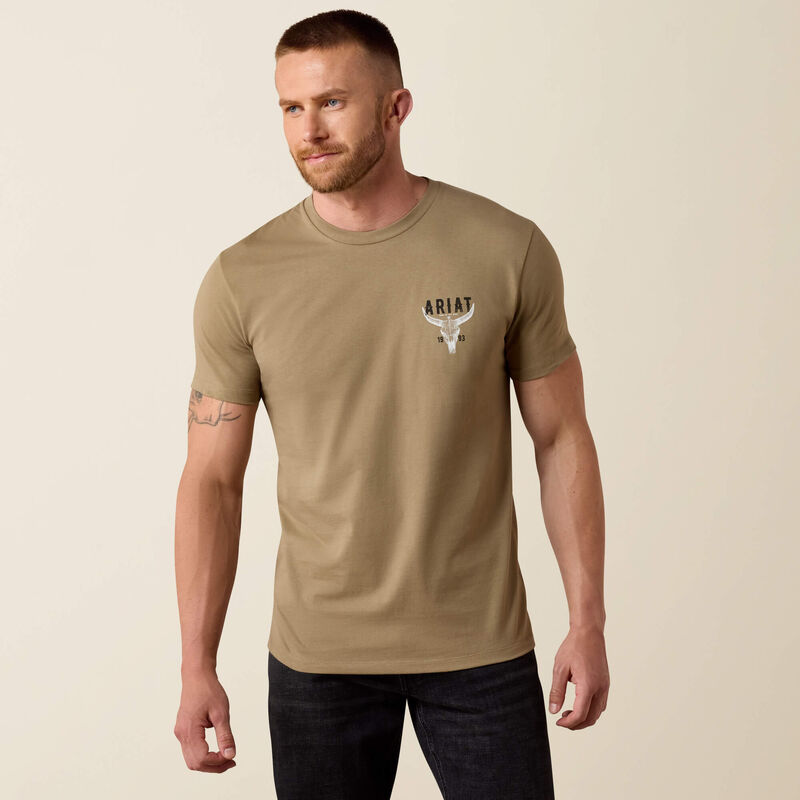 10080708 ARIAT BEST LONGHORN T'SHIRT