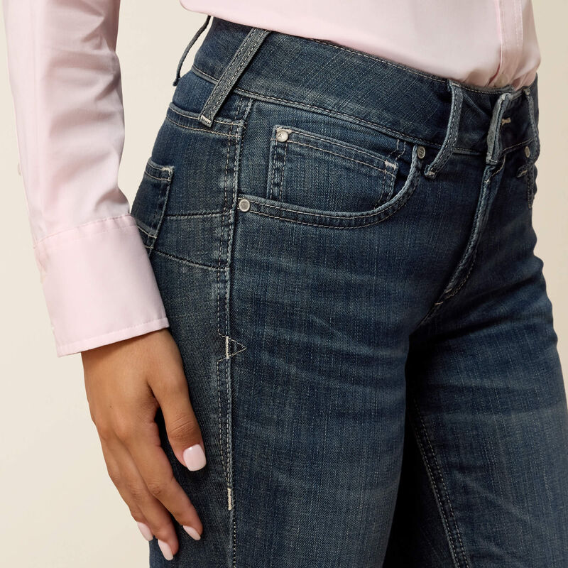 10080822 ARIAT WOMEN'S PERFECT RISE IYLA BOOT CUT JEANS