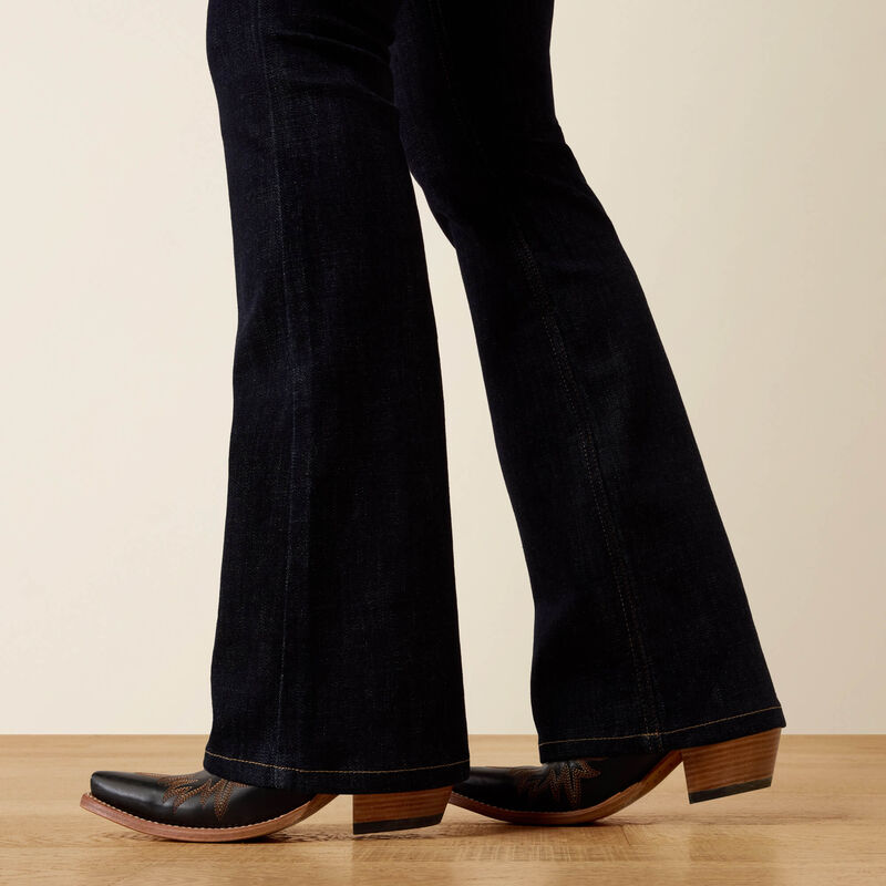 10080827 ARIAT HR QUINN BOOT CUT JEANS RINSE