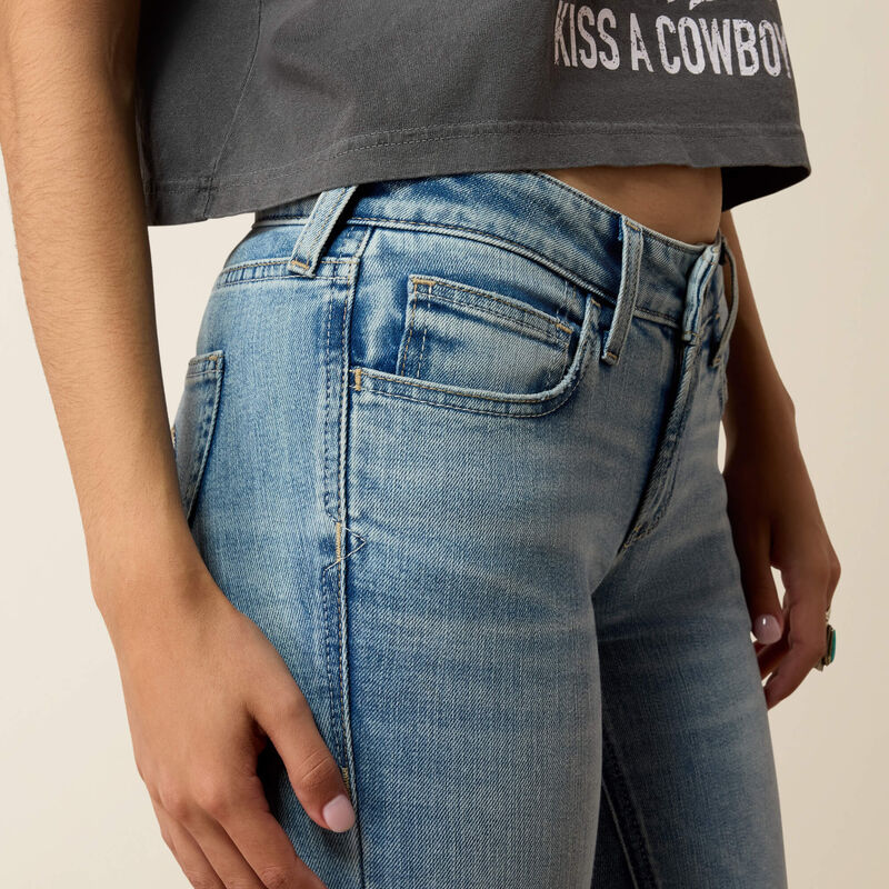10080869 MID RISE SAIGE SLIM TROUSER JEANS WOMEN'S