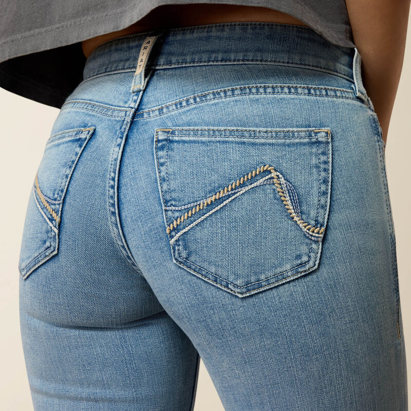 10080869 MID RISE SAIGE SLIM TROUSER JEANS WOMEN'S