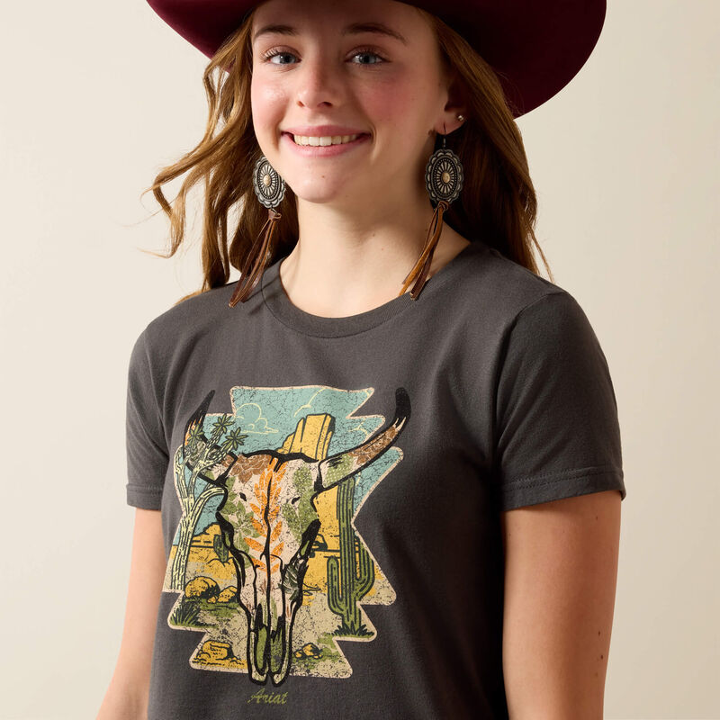 10083097 ARIAT DESERT STEER T-SHIRT