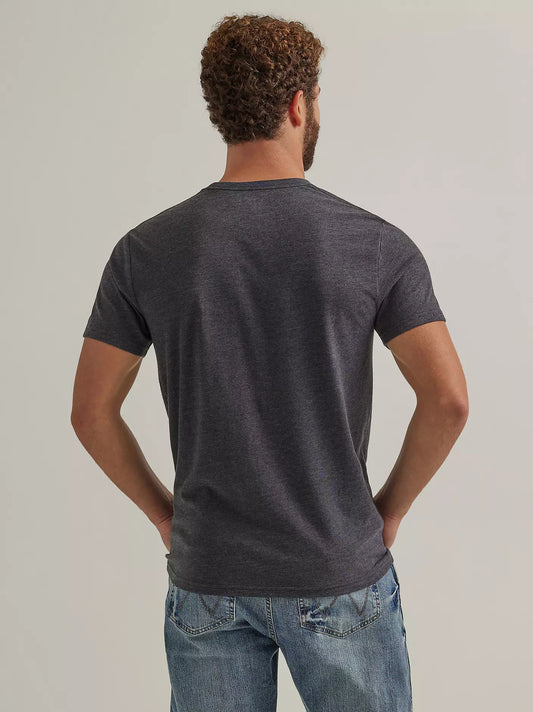 112344108 MEN'S WRANGLER ROPE LOGO T-SHIRT