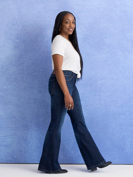 112359280 JEANS WRG ASAP WEST WOMENS BESPOKE FLARE MADILYN