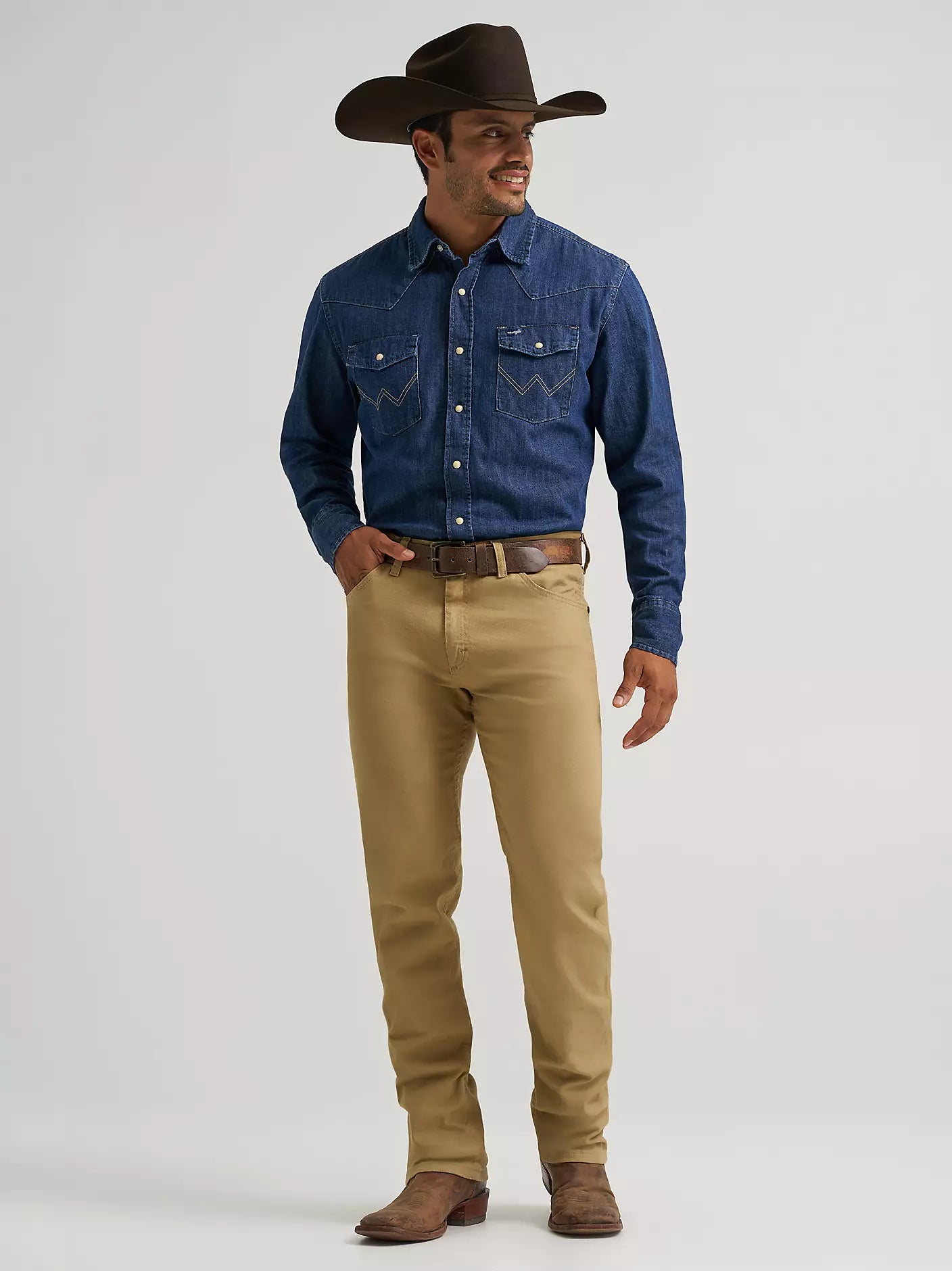 112361466 PREMIUM PERFORMANCE TOUGH COMFORT COWBOY CUTO REGULAR FIT CANVAS JEAN