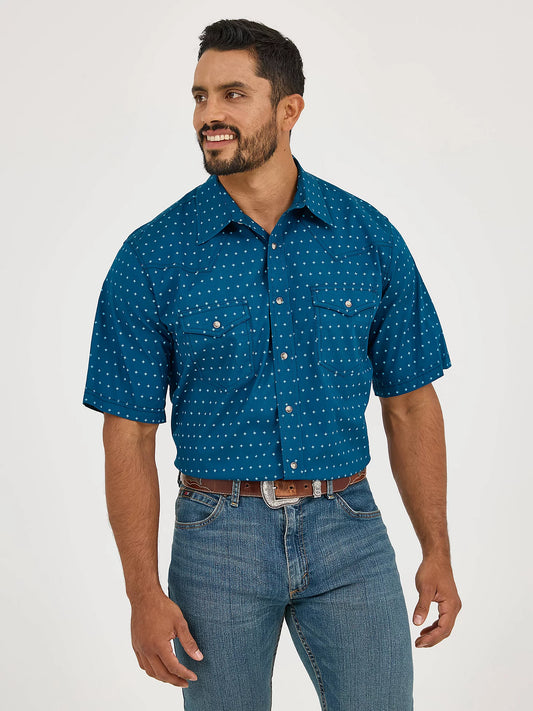 112365396 Men's 20X® Competition Advanced Comfort Short Sleeve Western Snap Shirt