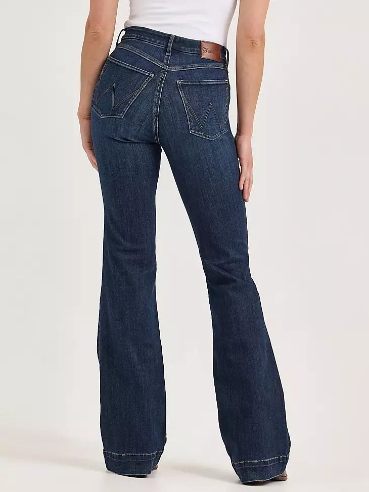 112367600 WOMEN'S WRANGLER BESPOKE HIGH RISE TROUSER JEAN