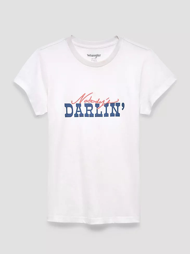 112372980 WOMEN'S NOBODY'S SHRUNKEN BAND TEE