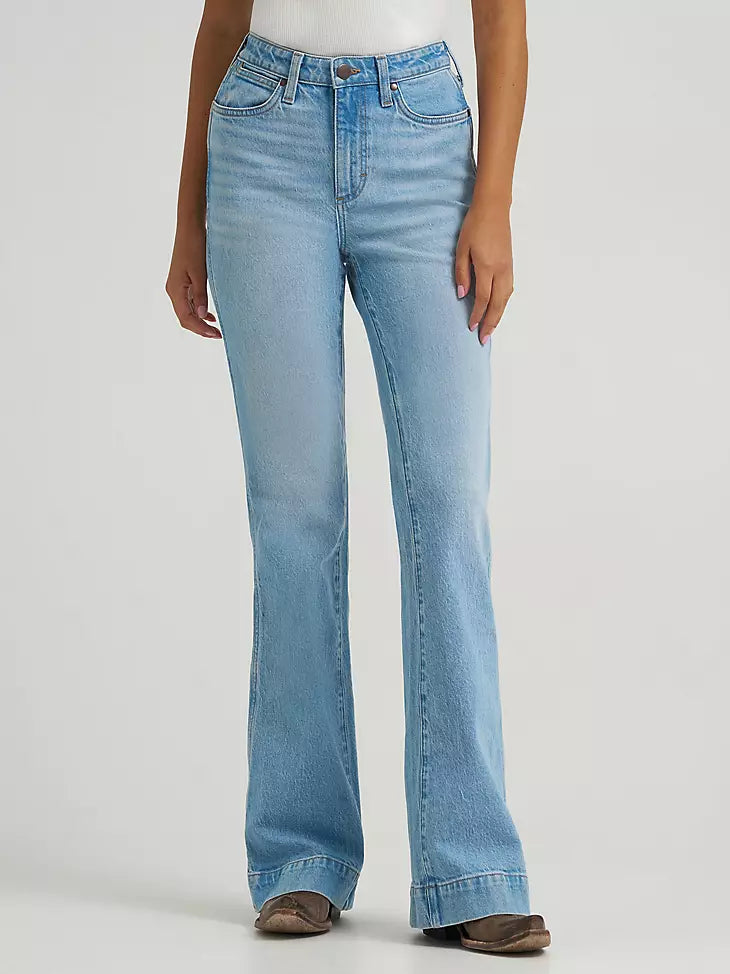 112375245 WOMEN'S WRANGLER RETRO BAILEY HIGH RISE TROUSER JEAN