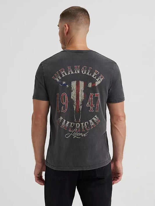112375726 AMERICAN LEGEND BACK GRAPHIC T-SHIRT