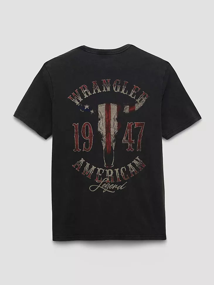 112375726 AMERICAN LEGEND BACK GRAPHIC T-SHIRT