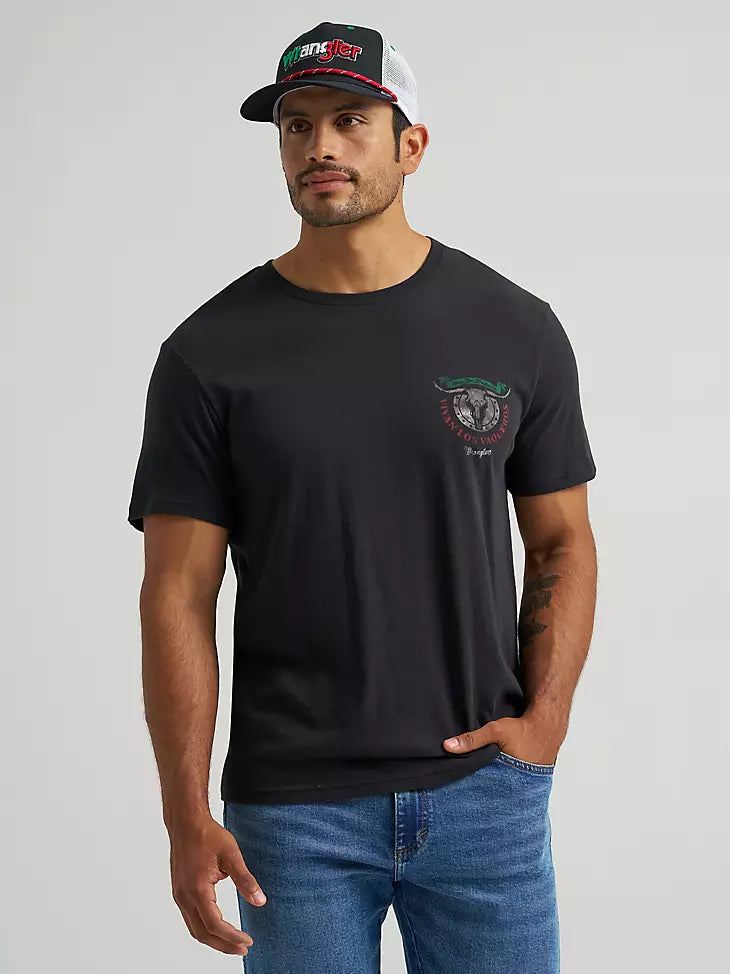 112375728 VIVA LA TRADICION BACK GRAPHIC T-SHIRT