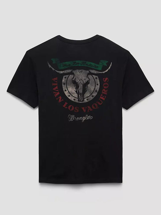 112375728 VIVA LA TRADICION BACK GRAPHIC T-SHIRT