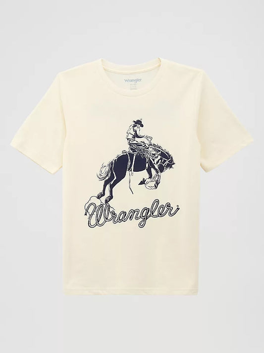 112375845 BOY'S BRONC RIDER DUAL GRAPHIC T-SHIRT
