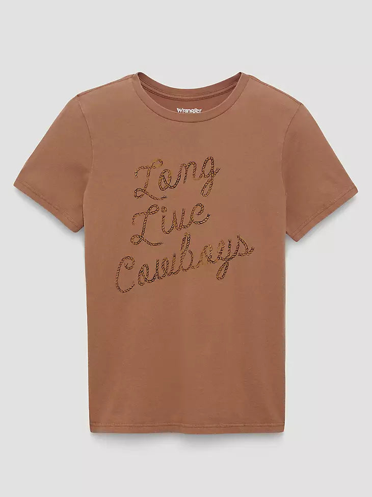 112375851 ROPE LONG LIVE COWBOYS REG FIT GRAPHIC TEE