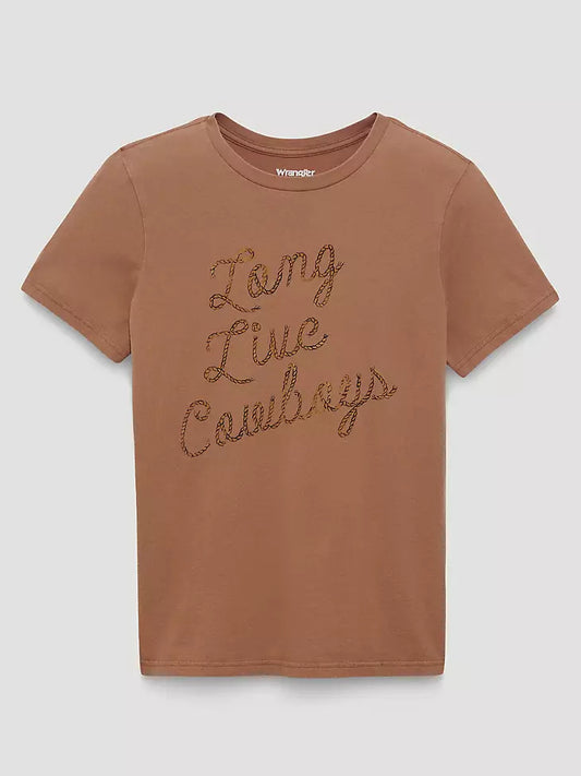 112375851 ROPE LONG LIVE COWBOYS REG FIT GRAPHIC TEE