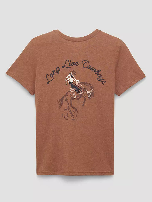112375852 BUCKING BACK GRAPHIC REG FIT GRAPHIC TEE