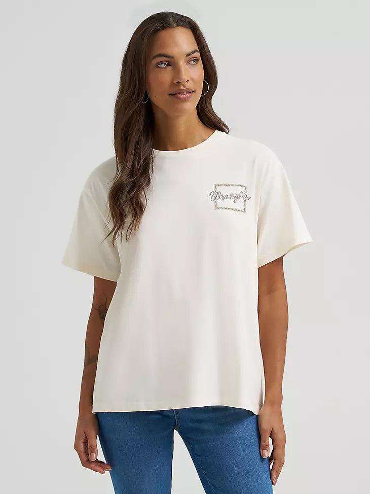112375900 WILD FREE STAMP GIRLFRIEND BACK GRAPHIC TEE