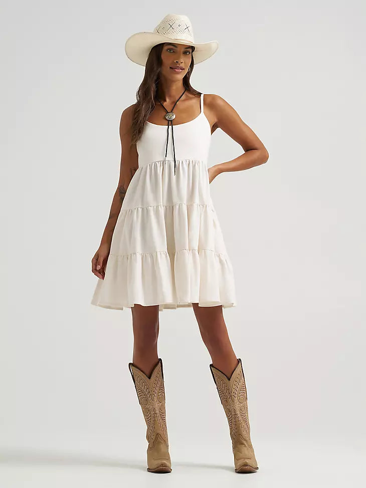 112379515 WOMEN'S WRANGLER STRAPPY TIERED DRESS