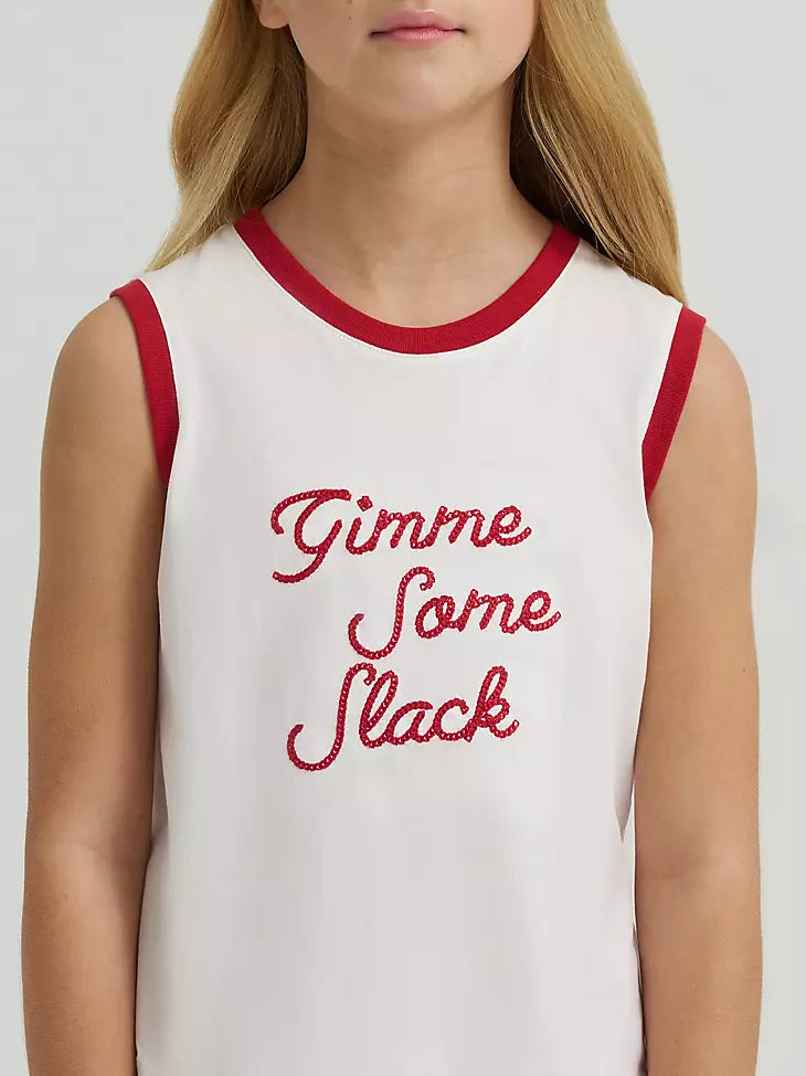 112380478 GIRL'S LAINEY WILSON X WRANGLER GIMME SOME SLACK TANK