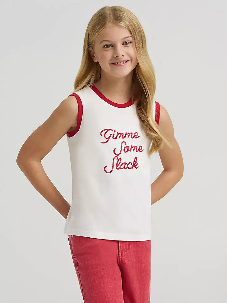 112380478 GIRL'S LAINEY WILSON X WRANGLER GIMME SOME SLACK TANK