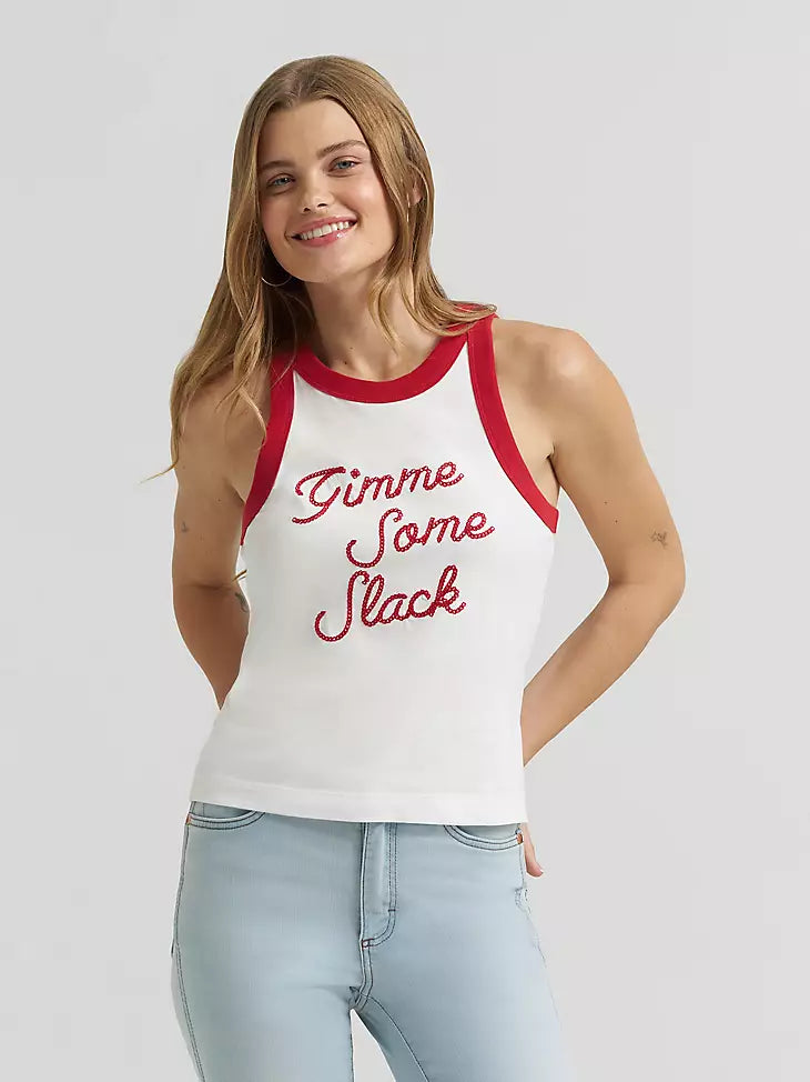 112380487 LAINEY WILSON X WRANGLER GIMME SOME SLACK TANK