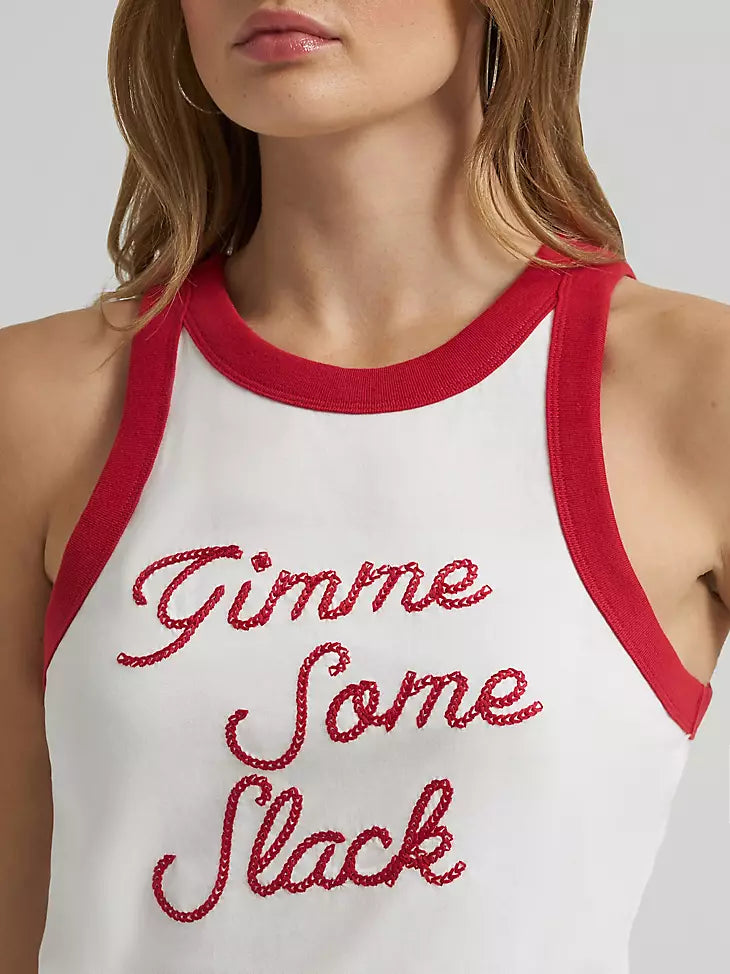 112380487 LAINEY WILSON X WRANGLER GIMME SOME SLACK TANK
