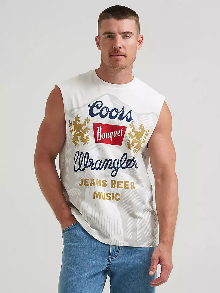 112383044 WRANGLER X COORS CUT-OFF TANK