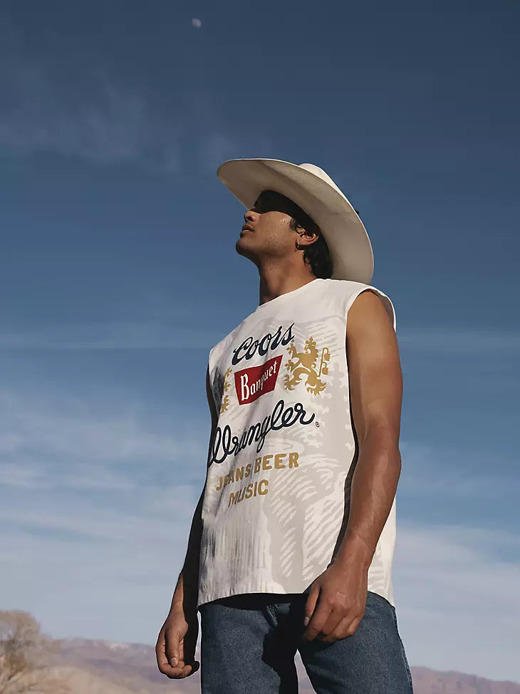 112383044 WRANGLER X COORS CUT-OFF TANK